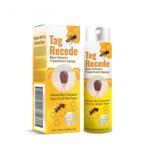 Tag Recede™: Spray Eliminador de Verrugas Instantáneo