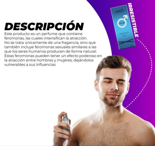 Perfume con Feromonas TOP PARA HOMBRE