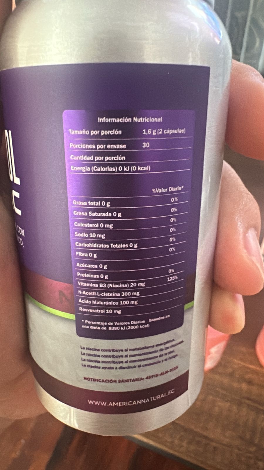 RESVERATROL AMERICAN NATURAL