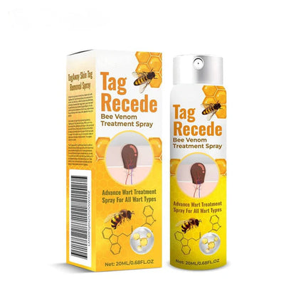 Tag Recede™: Spray Eliminador de Verrugas Instantáneo